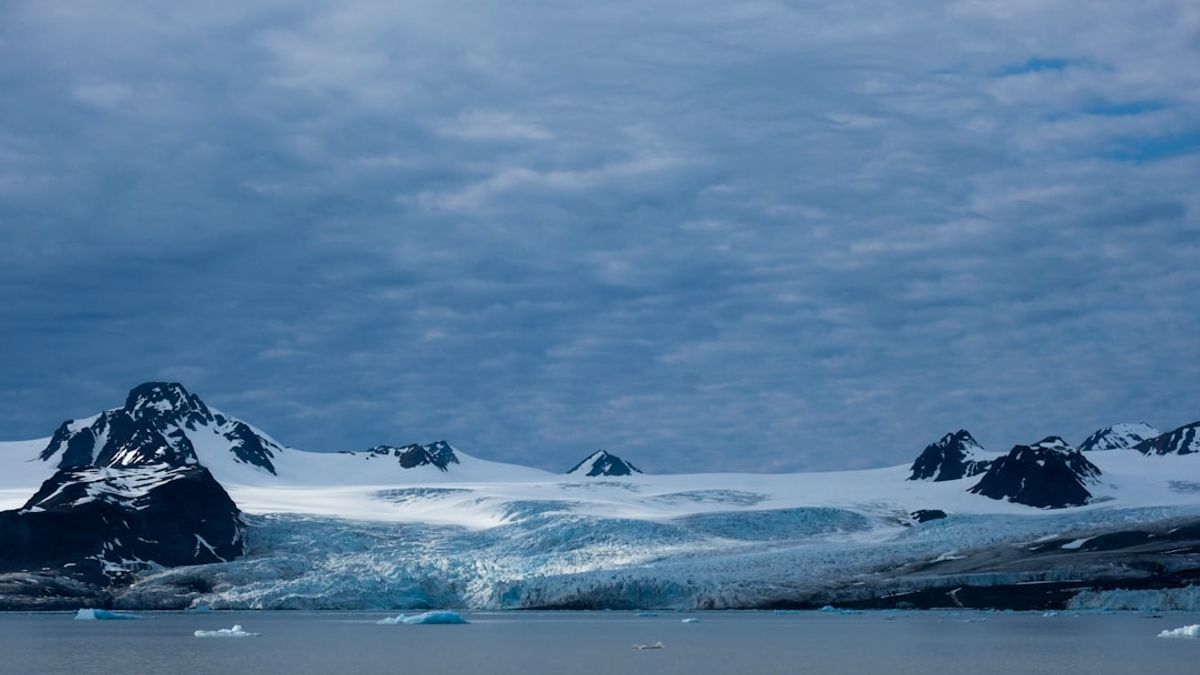 Antarctic coast, shimmering icebergs, luxury – luxus-resorts antarktis 2025